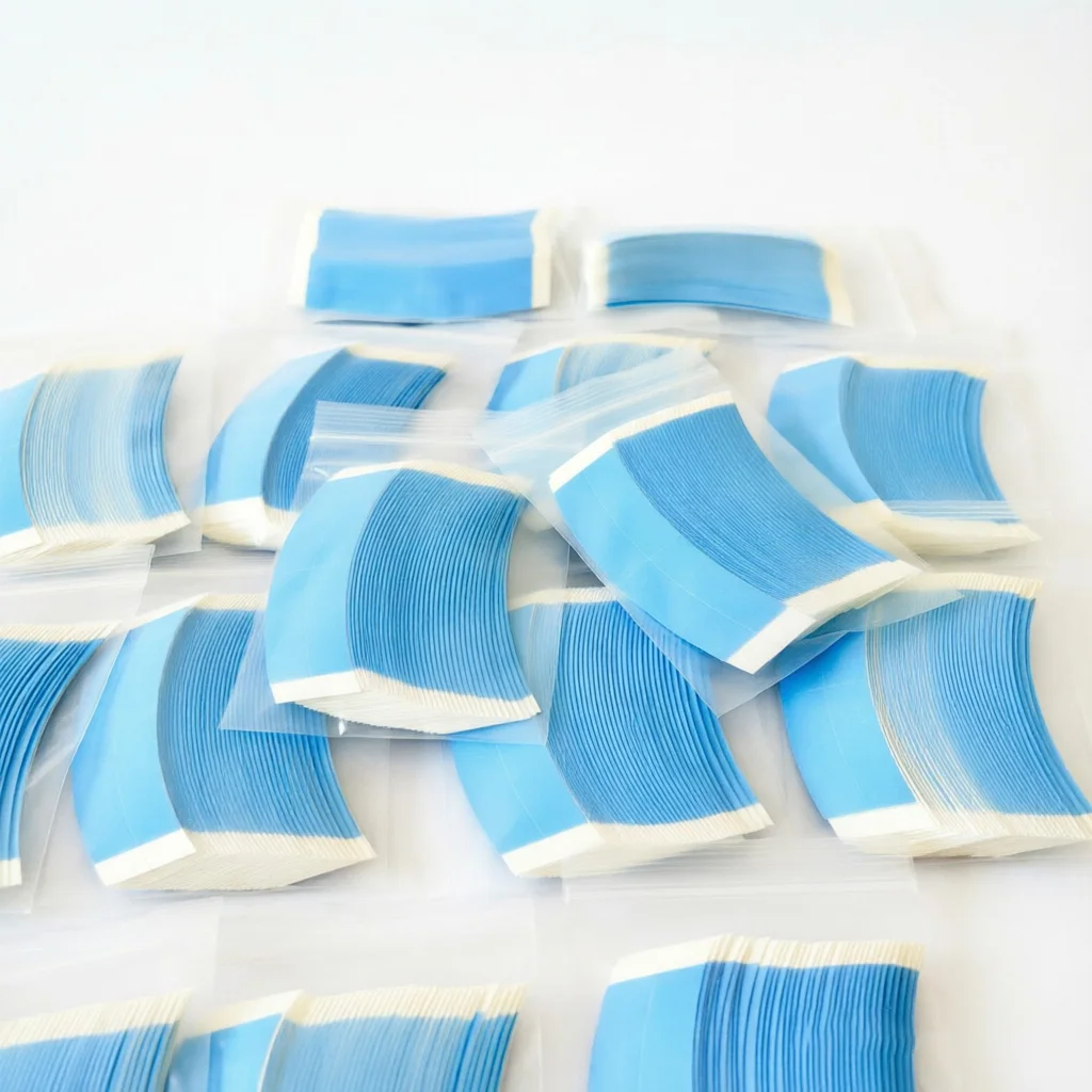 36pcs Supertape Waterproof Double-Sided Adhesive Hair Tape for Lace Wigs Toupees Hair Replacement Professional Hairdresser Acces