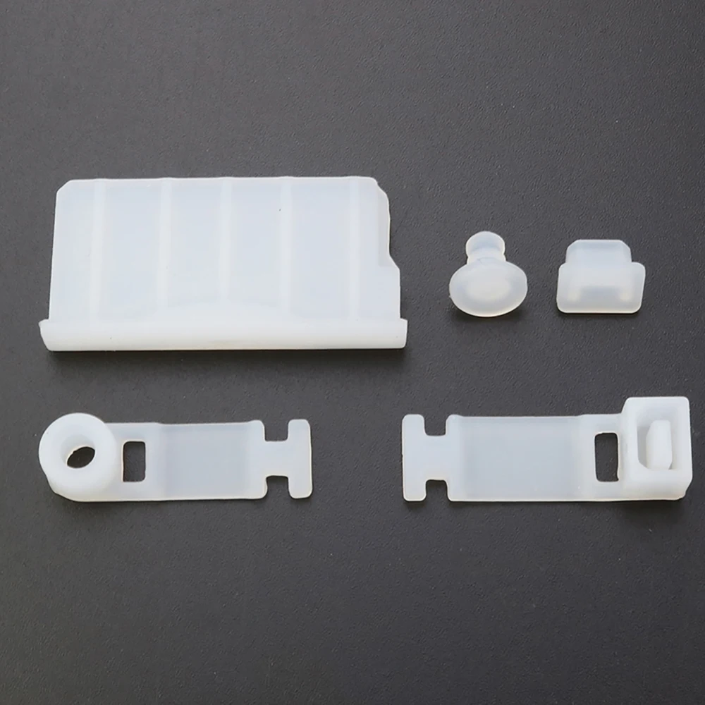 jcd For New 3DS XL/LL 3DSXL 3DSLL 2DS Cover Silicone Anti-Dust Plug Earphone jack Charging Dock Dust Proof Protector Cap