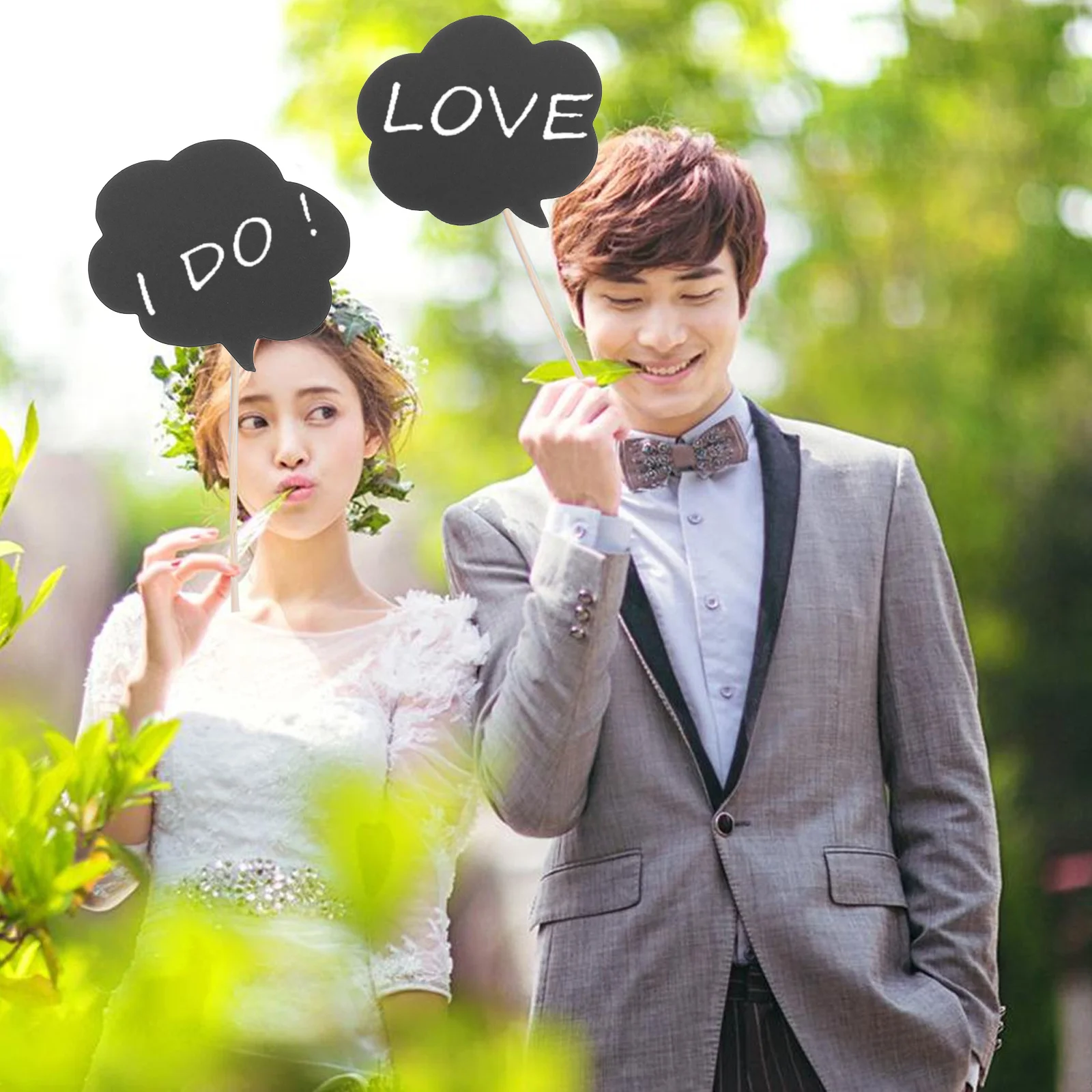 

20Pcs Blackboard Photo Props DIY Selfie Party Decorations Wedding Birthday Anniversary Photo Shoot Favors Party Favors