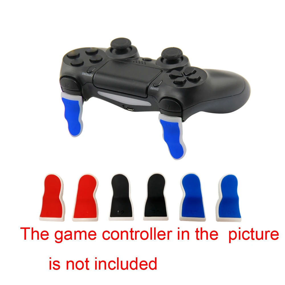 

10 Pair L2 R2 Trigger Extenders Buttons Kit For Playstation PS4 Controller Gamepad Accessory Silicone Buttons Extender