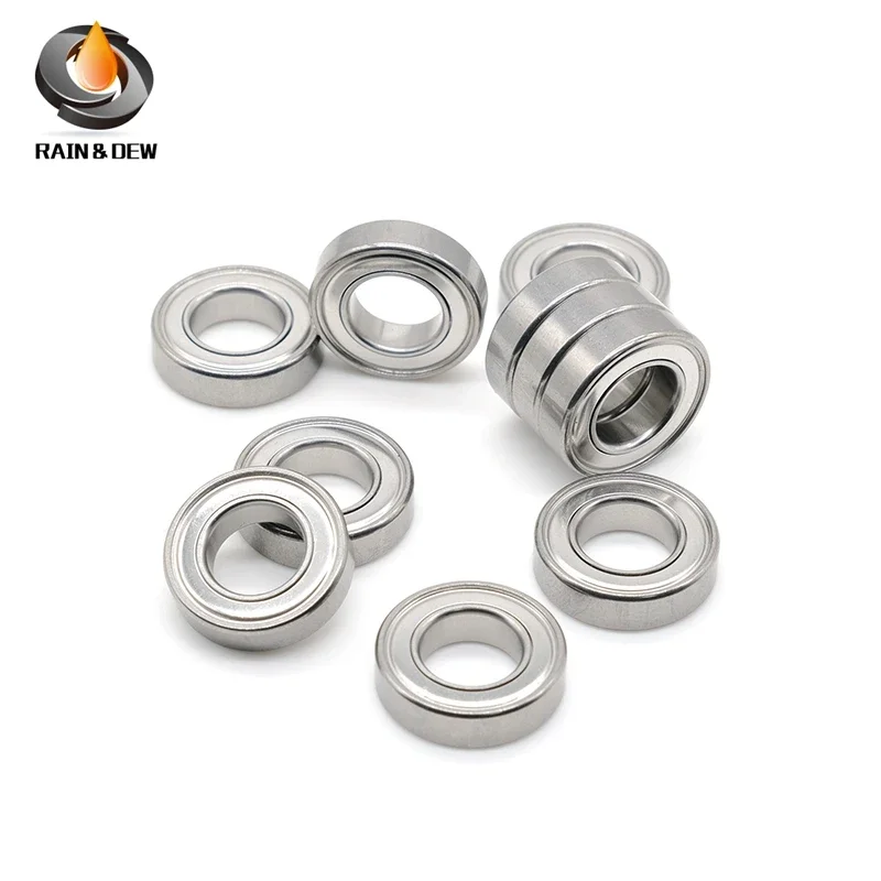 10Pcs MR2010ZZ  Stainless Steel Ball Bearing 10x20x5 mm Special Size Bearing S6800ZZ Fishing Reel Bearing