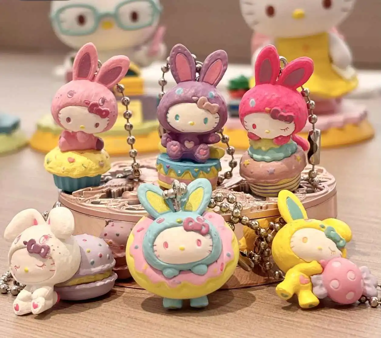 

New Product In Stock Kt Cat Easter Rabbit Series Blind Box Doll Pendant Cute Backpack Pendant Birthday Surprise Gifts For Girls