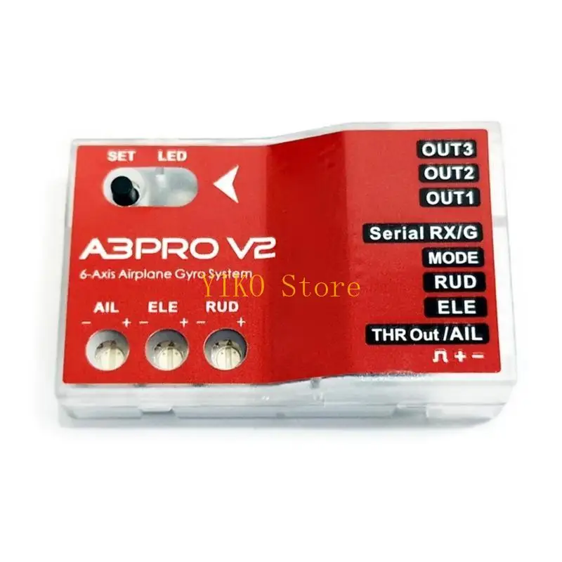 

K32C 6 Axised Gyroscope Stabilizer V2 Aeroplane Flight Controller for Remote Fixed Wing Aircraft Firmware Upgrades