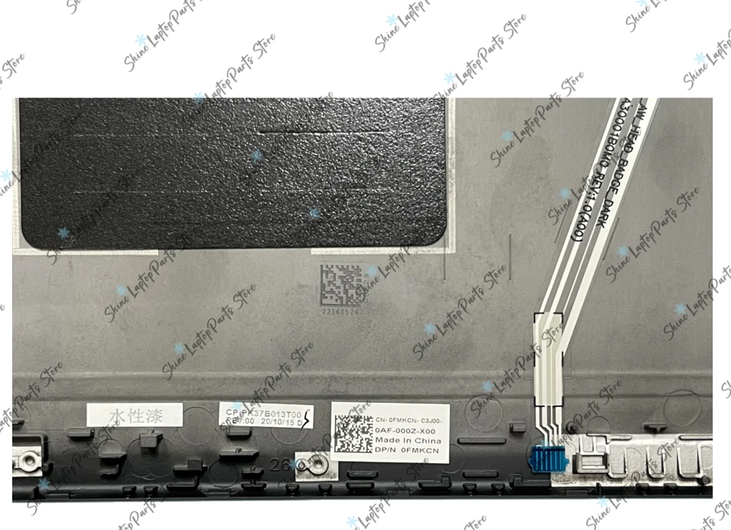 Imagem -05 - Nova Tampa Traseira Lcd para Dell Alienware M15 r4 025prp 0fmkcn 05y9ph