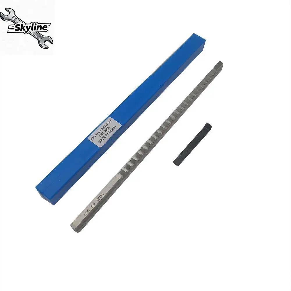Push-Type Keyway Broach 1/4 C Metric Size Broaches Broaching Tools for Router Tool for Router Metalworking