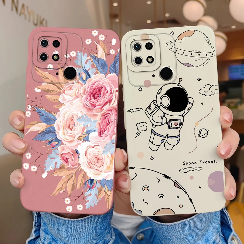 Case For Xiaomi Redmi 10C 10X 10A Sport Panda Camera Coverage Soft Liquid Silicone Cover For Redmi 10 C X A Sport Funda Bumper