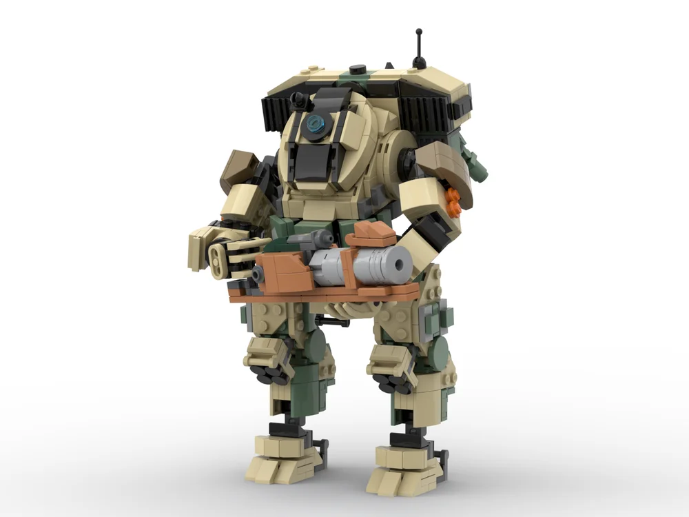 MOC-166870 Heavy Armored Mecha Science Teaching Puzzle Building Blocks Fun Birthday Holiday Gift DIY Ornaments 755PCS