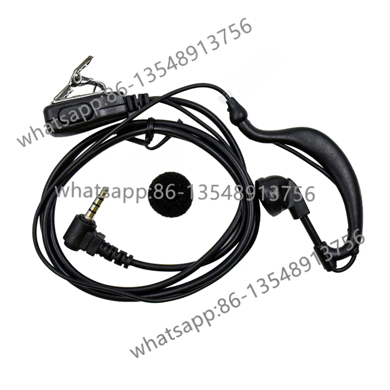 Walkie-talkie ear-mounted earphones RDO-307 factory direct sales
