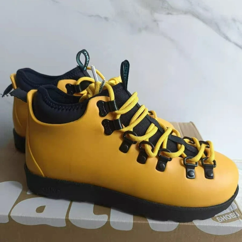 Autumn/Winter Hiking Shoes For Men Women Waterproof Climbing Shoes Unisex Designer Outdoor Boots Unisex Rubber Mountain Shoe