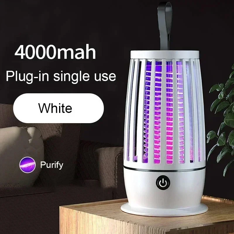 New Electric Mosquito Killer Lamp USB Charging Portable Household Dormitory Mosquito Repellent Portable Upgrade Indoor Outdoor