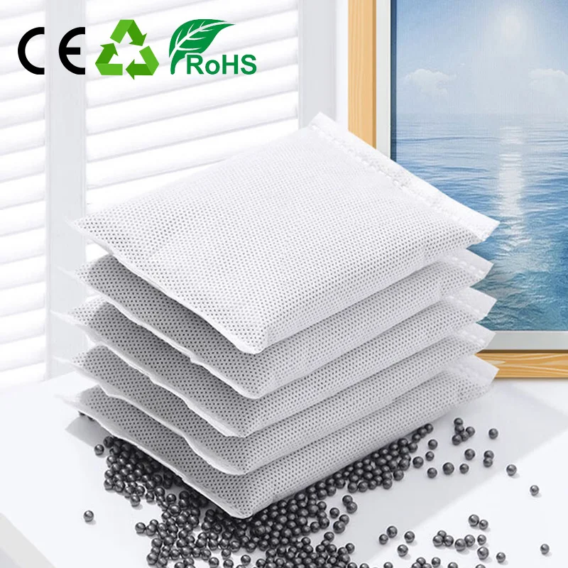 ถุงถ่านไม้ไผ่200กรัมสำหรับลิ้นชักตู้เสื้อผ้าของรถยนต์ดูดซับกลิ่นและสารอันตรายป้องกันโรคราน้ำค้างและลดความชื้น