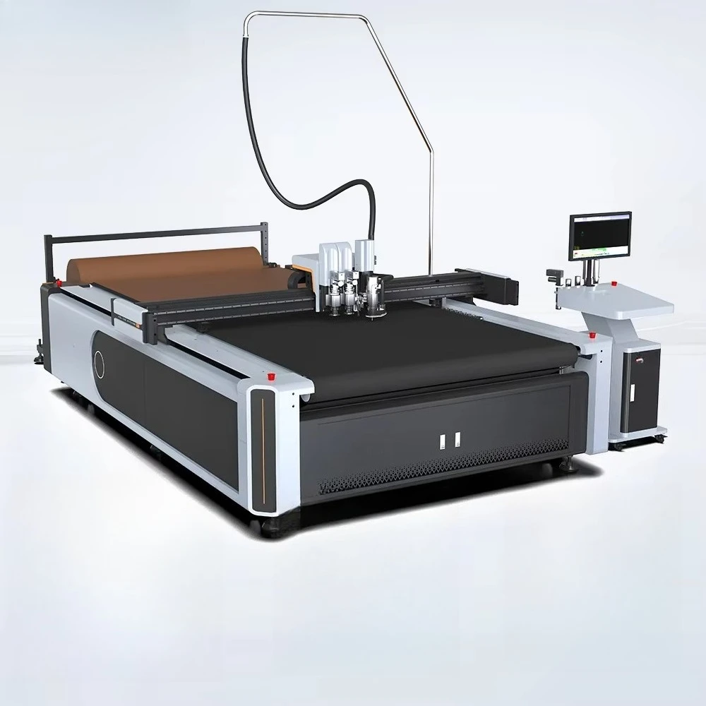 

High PVC Board Foam Polystyrene sheet precision with Milling knife and Feeding Flatbed cutting machine