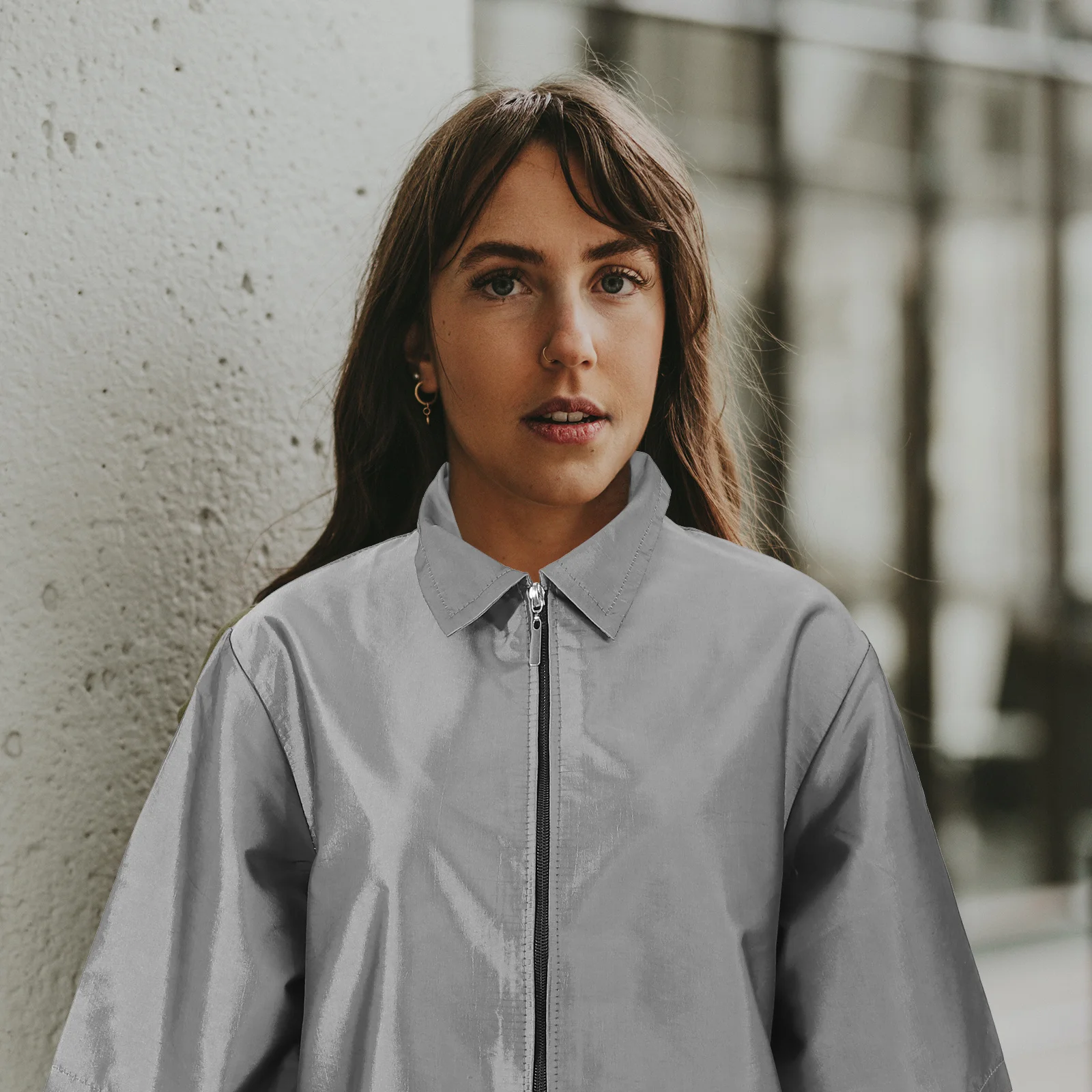 مريلة حلاقة بأكمام قصيرة للنساء، ملابس عمل للعناية بالحيوانات الأليفة، ملابس للعناية بالكلاب، نسيج بوليستر مريح