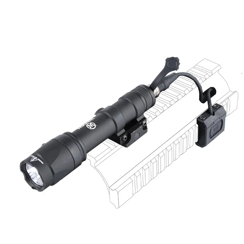 WADSN M600C 戦術強力懐中電灯スカウトライトモッドライトモッドボタンセット 20 ミリメートルピカティニーレールエアソフトおもちゃの銃ランプ武器 AR15