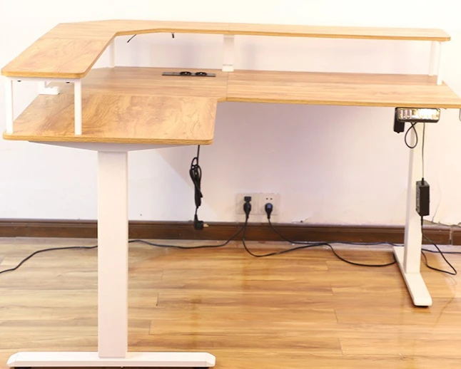 Electric lifting desk, office storage, home lifting computer desk