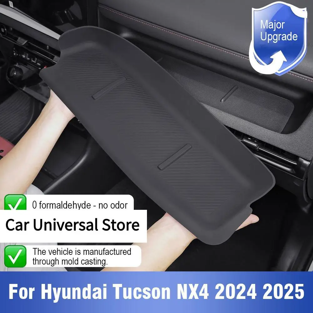 

Car Interior Silicone Dashboard Protective Mat For Hyundai Tucson NX4 2024 2025 Front Passenger Dashboard Protection Pad Ac B2G3