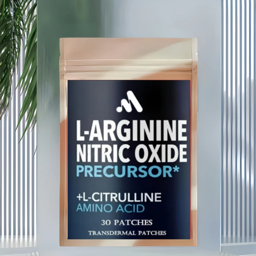30 Patches L-Arginine for Men L Citrulline Blend Complex with Transdermal Patches