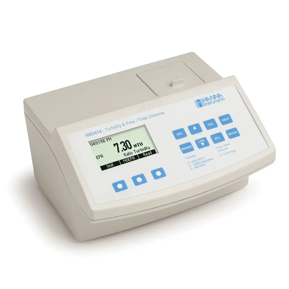 2025 Premium ProductsHANNA HI83414 EPA Compliant Benchtop Turbidity and Chlorine Meter Microcomputer multi-range turbidimeter