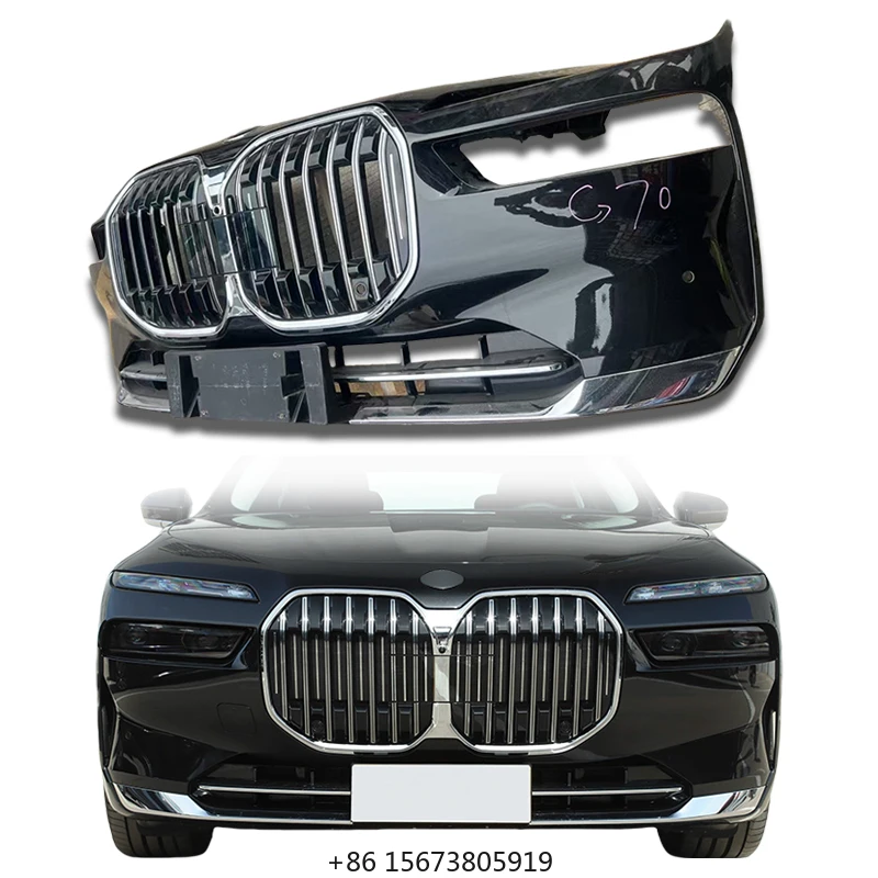 

Suitable for 7 Series Front Bumper 2023-2025 G70 Front and Rear Bumper Assembly Grille Body Kit