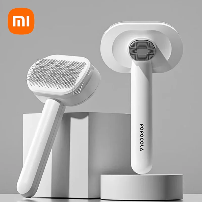 Xiaomi POPO-Pet Air Cushion Comb, Gato, Cães, Cabelo, Fofo, Remover, Flutuante, Pele não prejudicial, Fácil de operar, Pet Supply