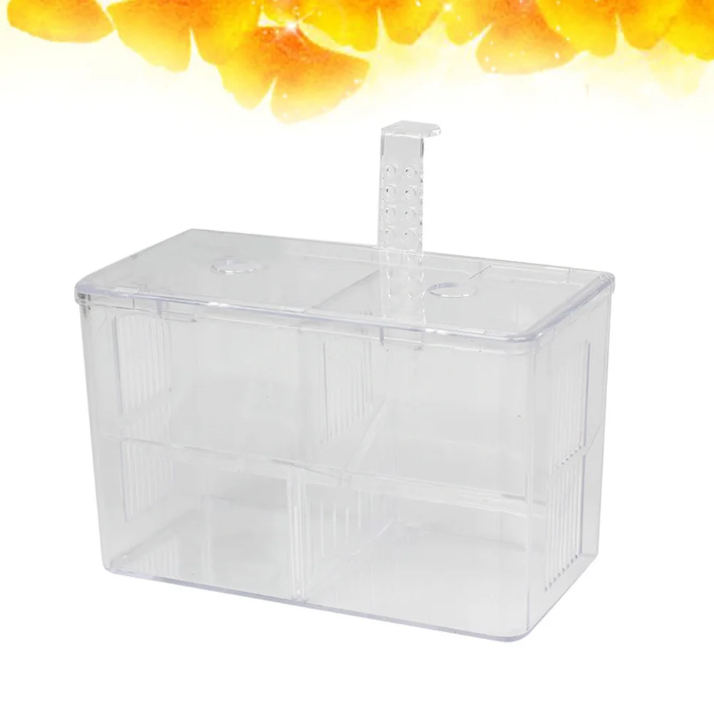 

Hook Style Breeding Box Premium Plastic Aquarium Isolation Tank For Fish Fry Protection Fish Isolation Box Breeding Container