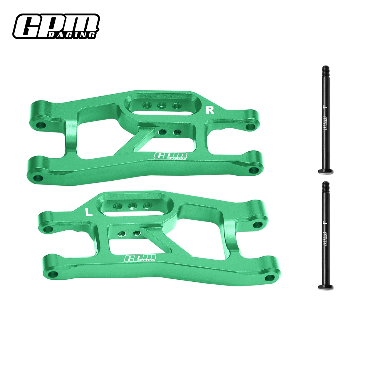 Brazos de suspensión inferiores delanteros de aleación 7075 para TRAXXAS Mini Maxx Monster Truck