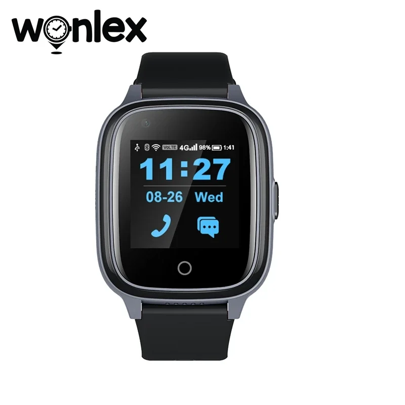

Wonlex Elderly smart Watch With Locator Fall Detection SOS Smart Watch For Senior 4G Sim Phone Call GPS Waterproof Smart Watch