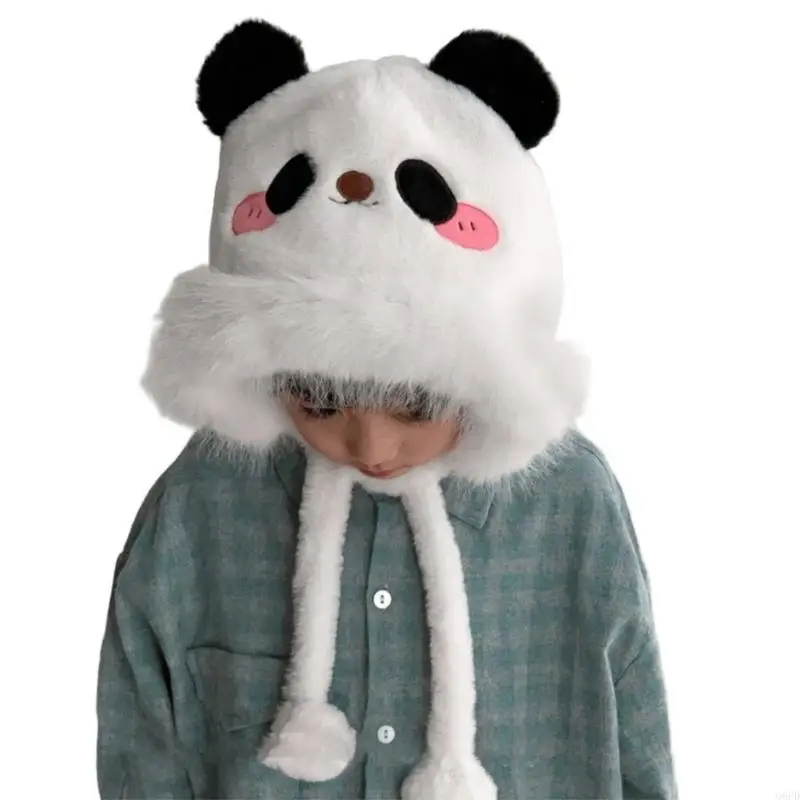 

Fashionable Animal Ear Bonnet Warm Earflap Hat Kids Ear Protections Hat Comfortable for Baby Perfect for Fall & Winter