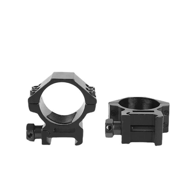 2Pcs Hunting Rifle Scope Mounts Ring for Dia 30mm Tube Scopes 20mm Dovetail Picatinny Rail Tactical Flashlight Mount Airsoft