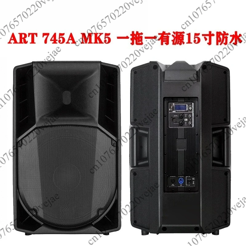 Best Selling Art 745-A MK5 15 Inch 2 Way 1400W High Powerful Active Speaker Dj Sound System Powered Outdoor Floor Rcf Speakers