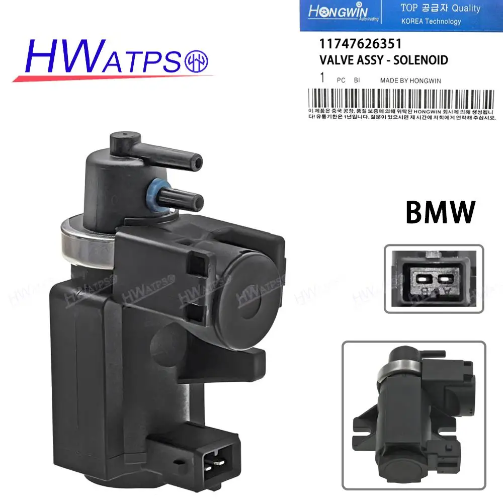 

Turbocharge Boost Converter Solenoid Valve 11747626351 For BMW 320i 328i 535i X3 X5 X6 2.0L 3.0L 2010-2018 700887210 11747584628