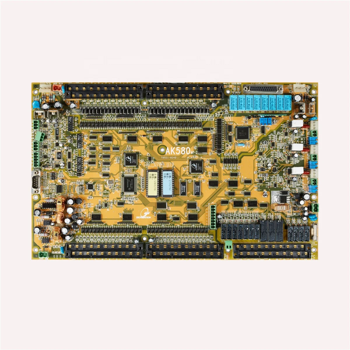 

Gold seller Techmation AK580 CPU Board , IO Board , Controller for Haitian Molding Machine ( Current / Voltage Outpu