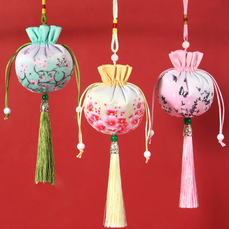 

Retro Chinese Style Sachet For Women Fashion Retro Pattern Drawstring Bags Hanfu Decoration Brocade Ethnic Style Jewelry Bags