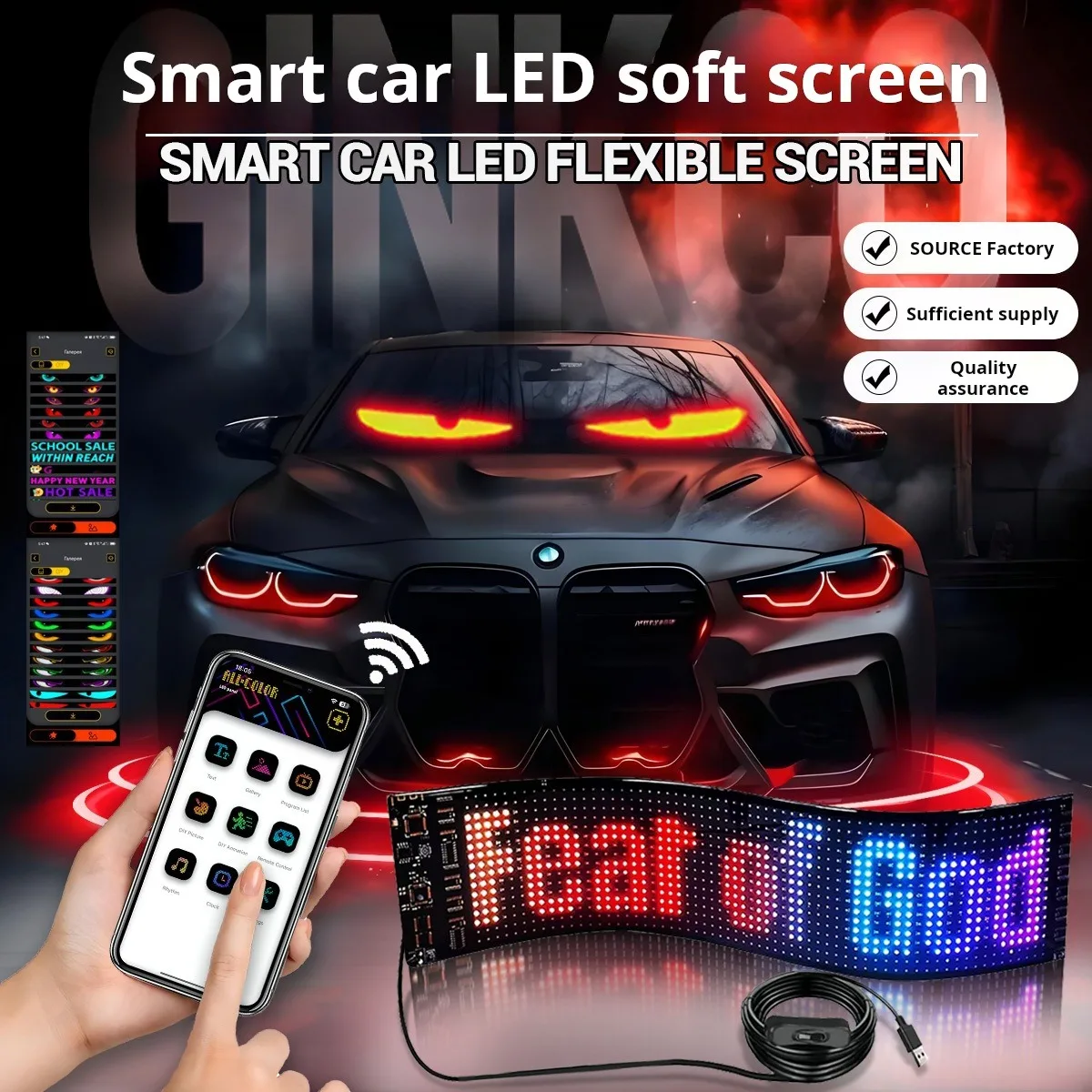 rgb-led-matrix-pixel-panel-display-programmable-flexible-scrolling-animation-sign-with-app-control-for-car-devil-eyes-light