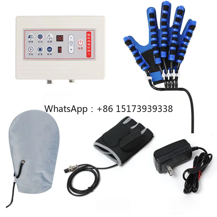Infrared Therapy Finger Exerciser  Left Right Hand Fingers Training Gloves