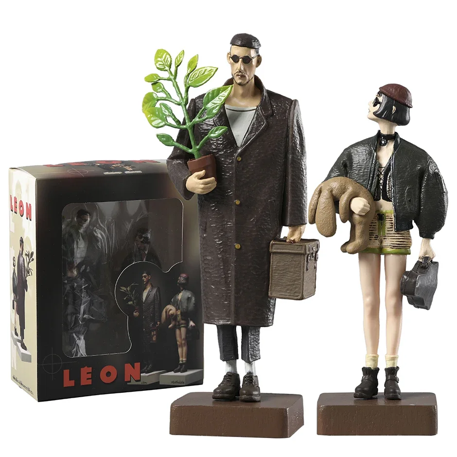 The Professional Leon & Mathilda Figure Statue Model Scene Toy Gift 2-pack