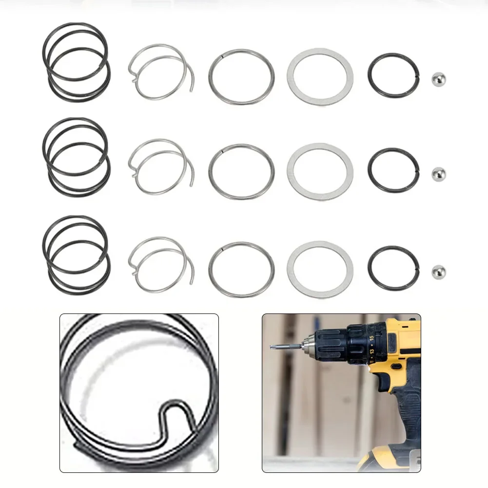 None Spring Kits 20V With Steel Ball About 20g N089668 Part Spring Steel 3set N078434 Spring Kits High Quality