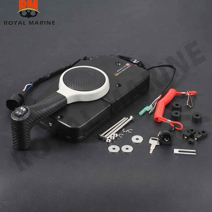 67200-93J50 Remote Control Box For Suzuki Outboard Engine 4 stroke BF9.9-BF250 Boat Motor Single Handle High quality accessories