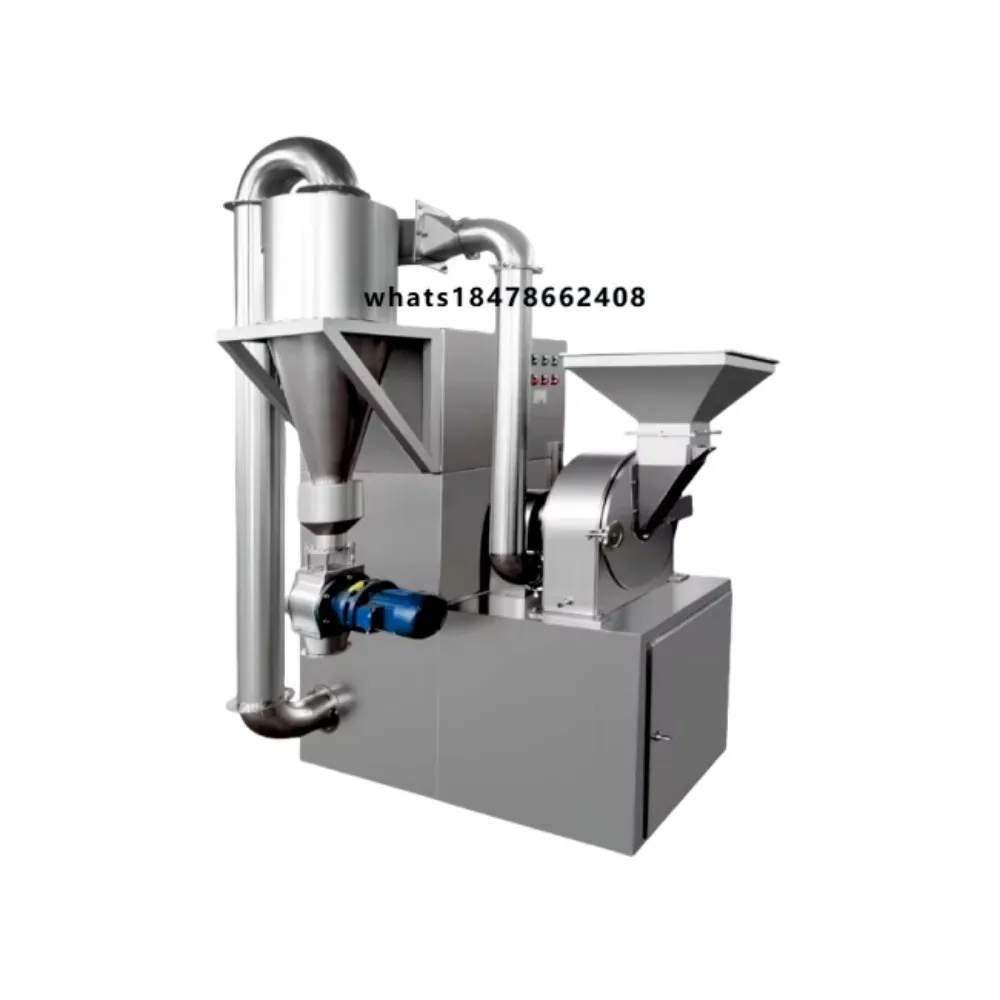 Commercial Dust-free Water-cooled Cryogenic Pin Mill Grinder Grinding Machine Equipment for Herb Spice Sugar Salt Powder
