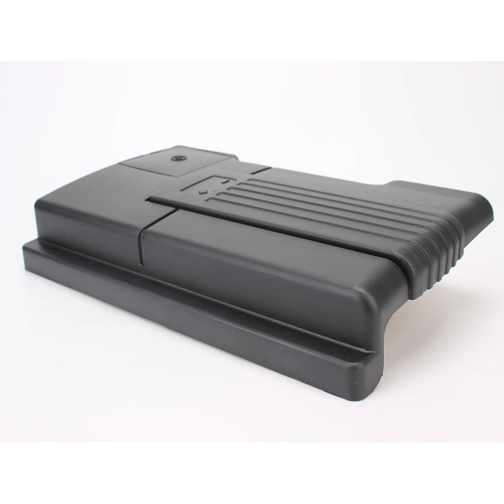 غطاء بطارية السيارة حامي القطب السلبي الحرس مقاوم للماء اكسسوارات ل Volkswagen VW Tiguan 2016-2018 سكودا كودياق