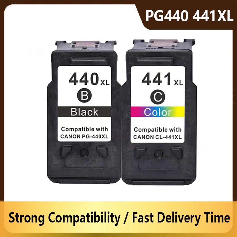 PG-440 CL-441 PG440 CL441 Ink Cartridge Compatible for Canon Pixma MG2180 MG2240 MG3180 MG4180 MG4280 MX518 MX378 TS5140 Printer