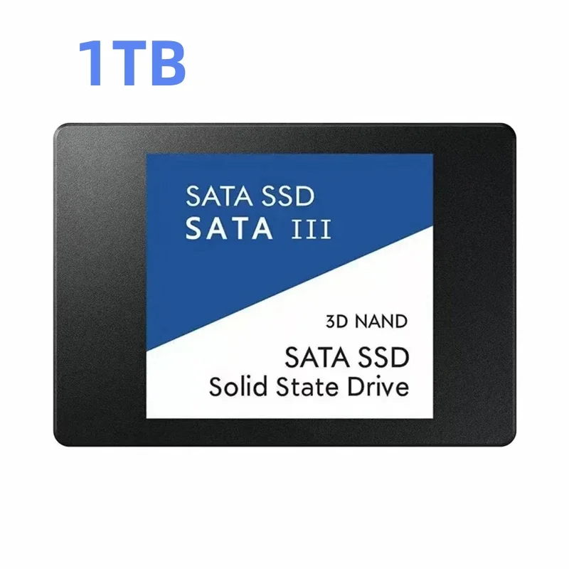 2026 1-zu-2-zu-SSD SATAIII 2,5 Zoll interner SSD-Speicher mit schneller Übertragungsgeschwindigkeit für PC, Laptop, Mac