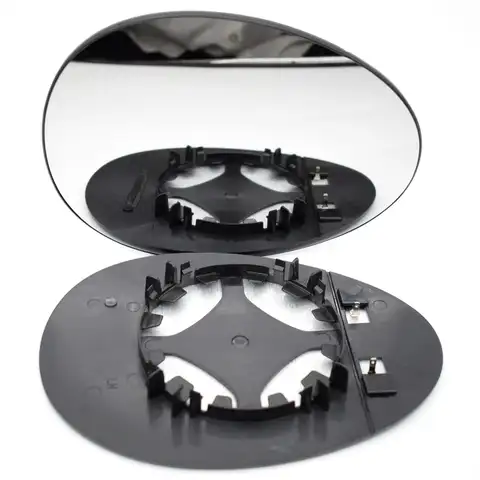 For Mini Cooper S One Countryman R55 R56 R57 R58 R59 R60 R61 2007 - 2014 Left Right Side Wing Mirror Glass Heated Convex Plate 6 best sales mini cooper mirror - №6