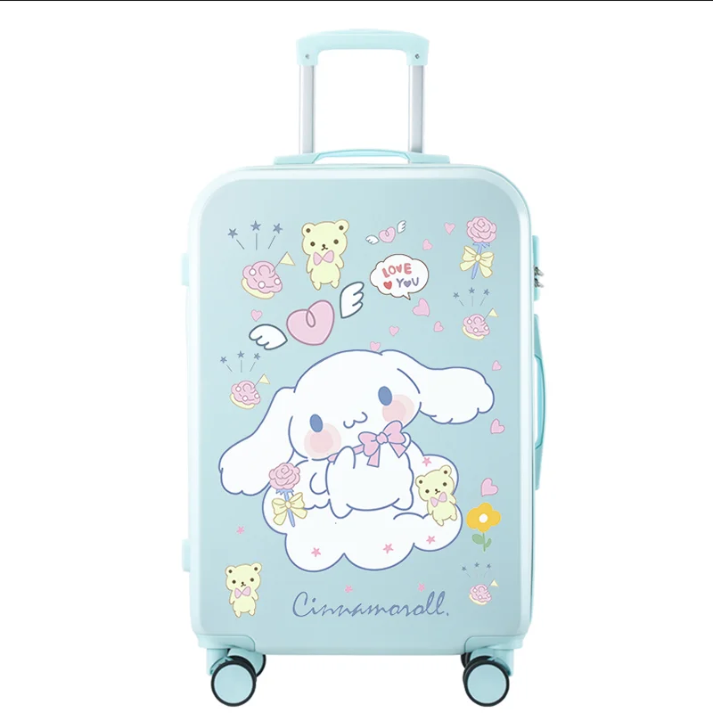 Luggage female student new ins suitcase strong durable pull rod password box male cartoon animation large capacity