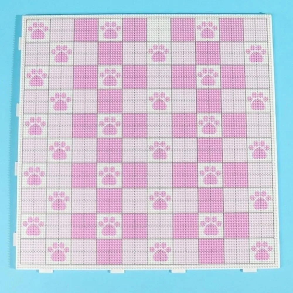 Perler Beads 2.6mm Fuse Beads Board 104/78/52 Pins Square Fuse Beads Pegboards Resistant Large Size Fuse Beads Iron-on Mat Decor