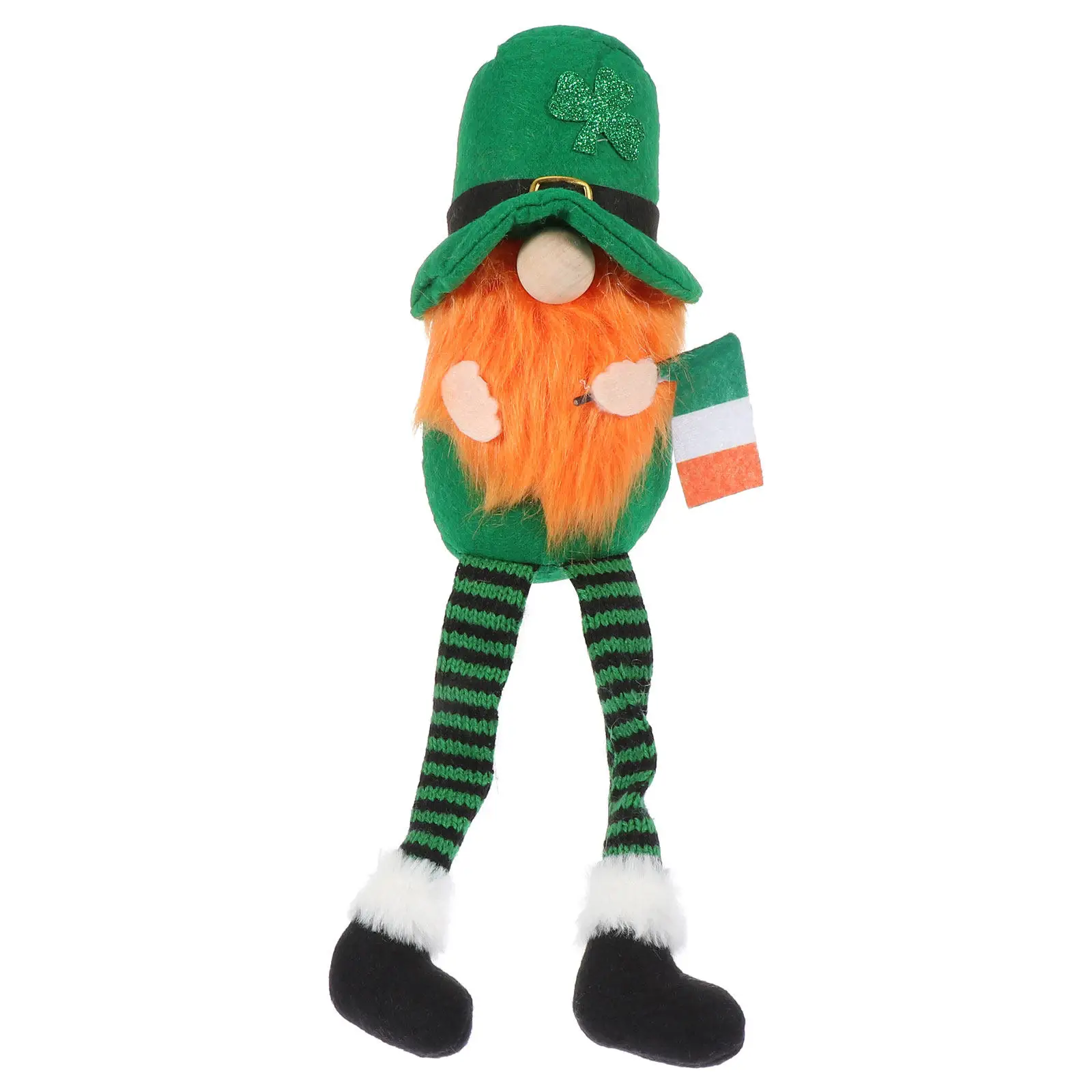 

1Pcs Patrick's Day Gnome Ornament Funny Home Party Decor Cozy Desktop Photo Prop Carnival Gift Carnival Gnome