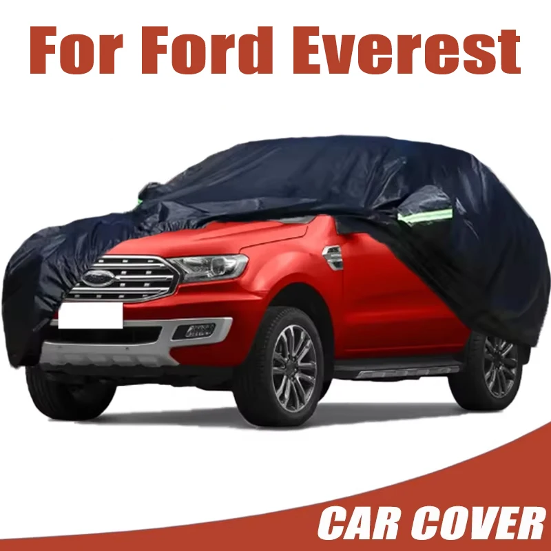 

Full Car Cover For Ford Everest Waterproof Summer Sun Shade Anti-UV Winter Rain Snow Prevent Cover Car Accessories