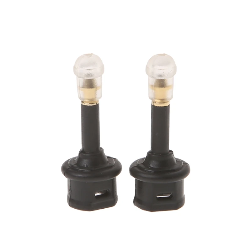 2 uds Toslink a 3,5mm macho Mini enchufe adaptador óptico Digital Conve