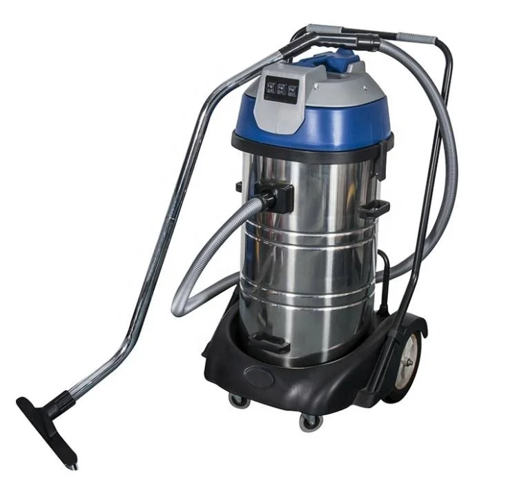 

Промышленный пылесос 80л 3000Вт с 3 моторами и водосгоном Bear для уборки полов в парковках, гаражах, на заводах и складах