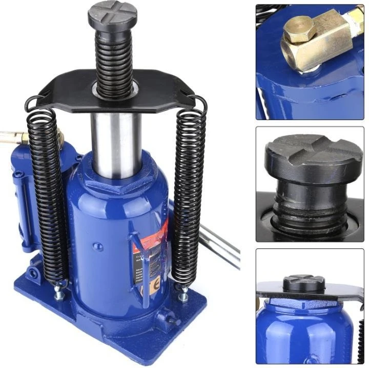 20 tons pneumatic jack vertical hydraulic jack air compressor labor-saving pneumatic top pneumatic pressure thousand gold top